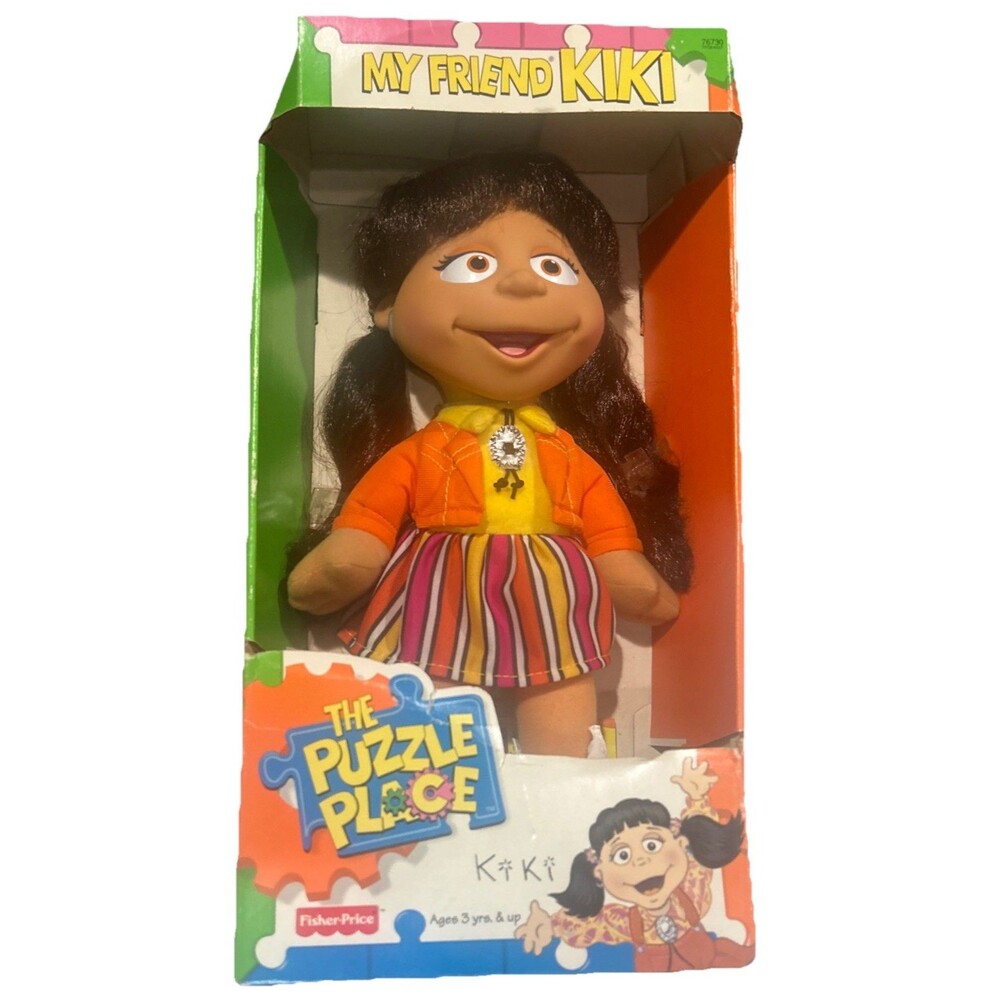 Vintage 1995 Fisher Price The Puzzle Place My Friend Kiki Doll 76731 NIB PBS
